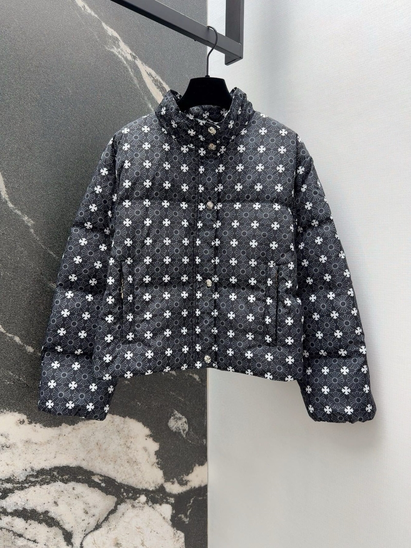 Ch*0me He**ts down jacket